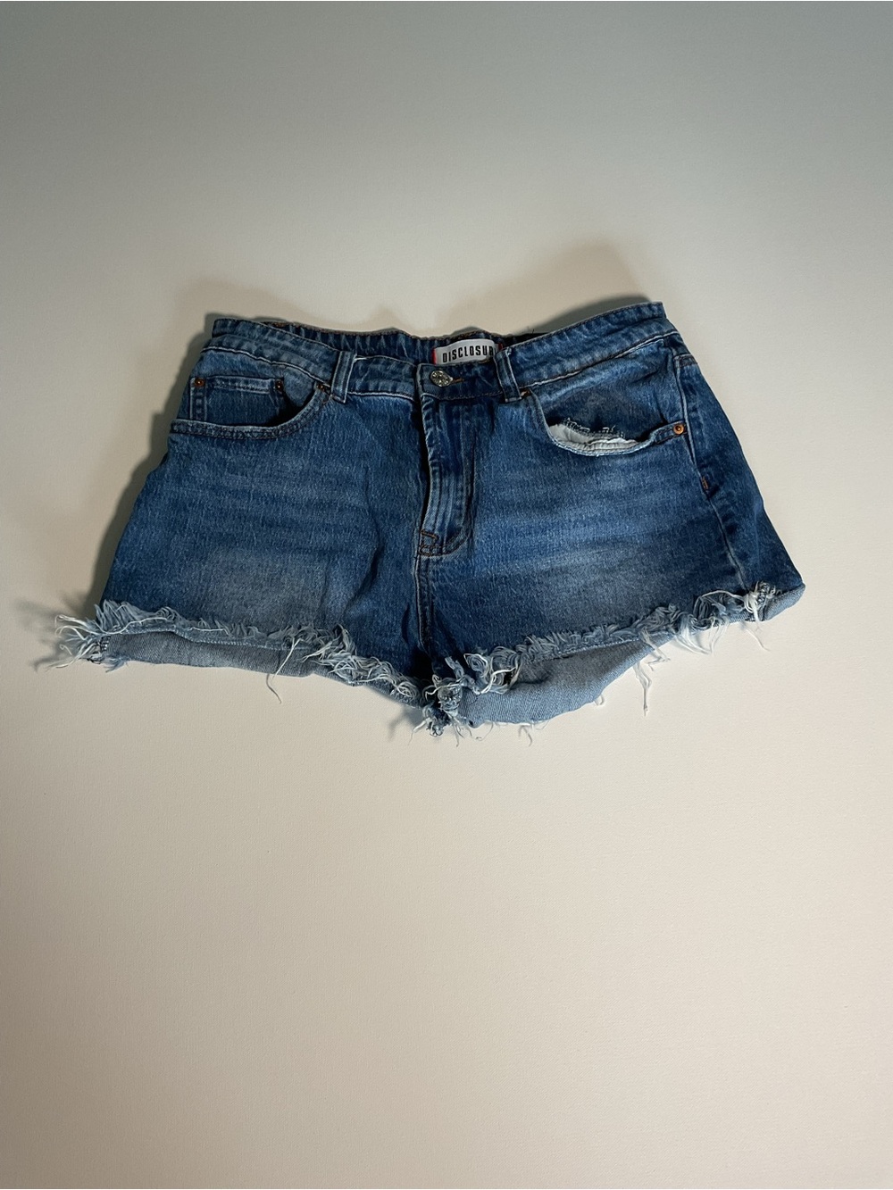 Disclosure Women's Distressed Denim Cutoff Shorts